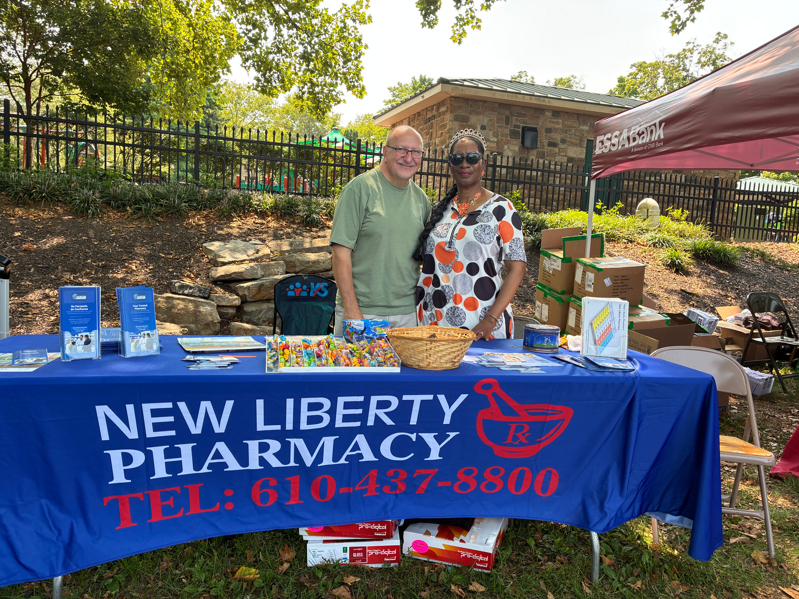 New Liberty Pharmacy at a community event in Allentown